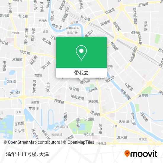 鸿华里11号楼地图