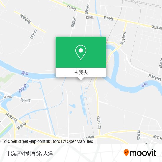 干洗店针织百货地图