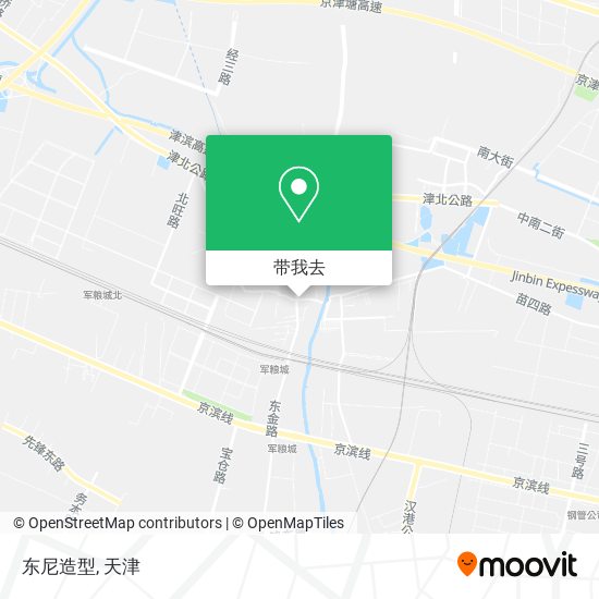 东尼造型地图