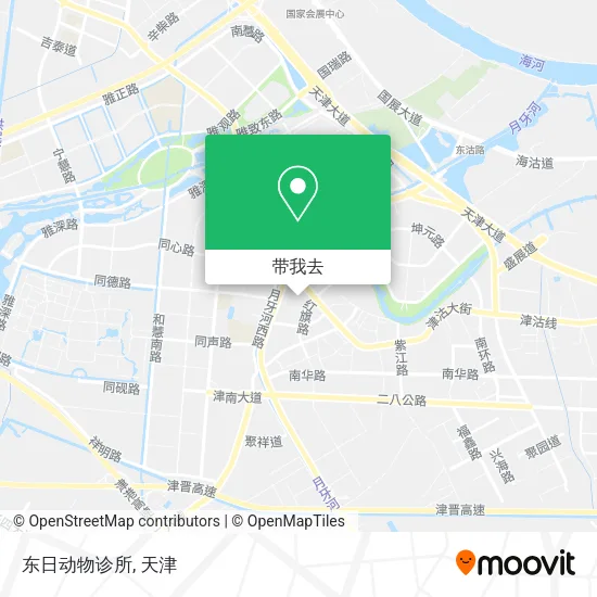 东日动物诊所地图