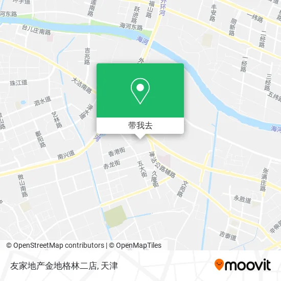 友家地产金地格林二店地图