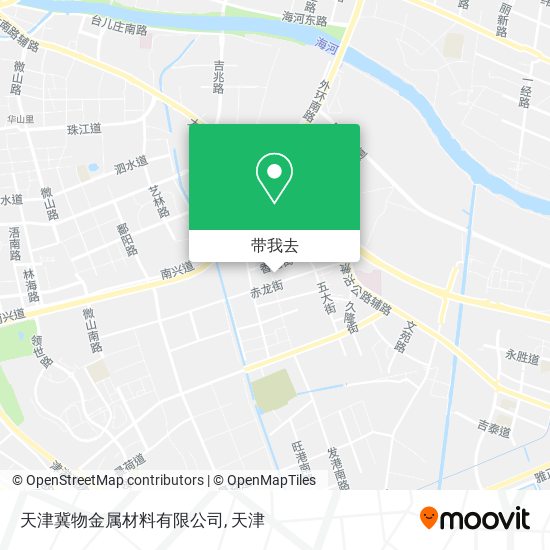 天津冀物金属材料有限公司地图