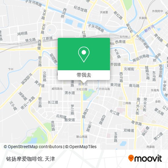 铭扬摩爱咖啡馆地图