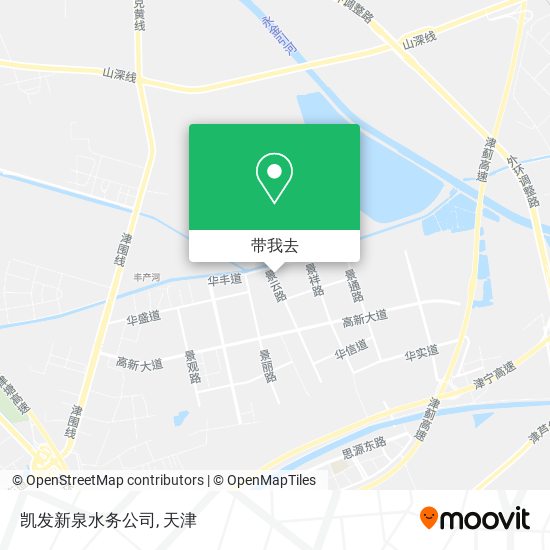 凯发新泉水务公司地图