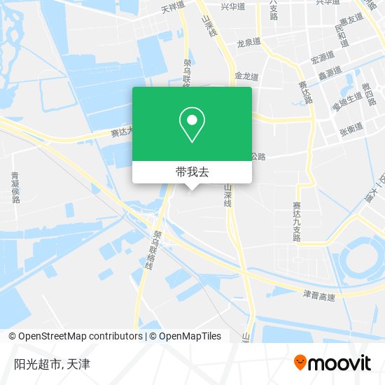阳光超市地图