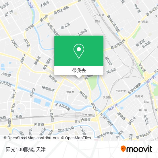 阳光100眼镜地图