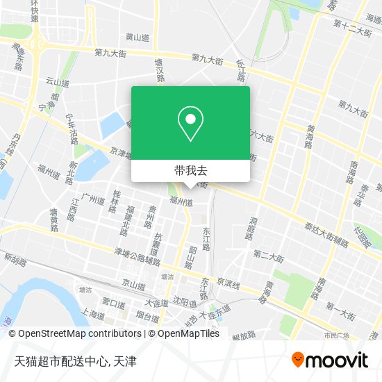 天猫超市配送中心地图