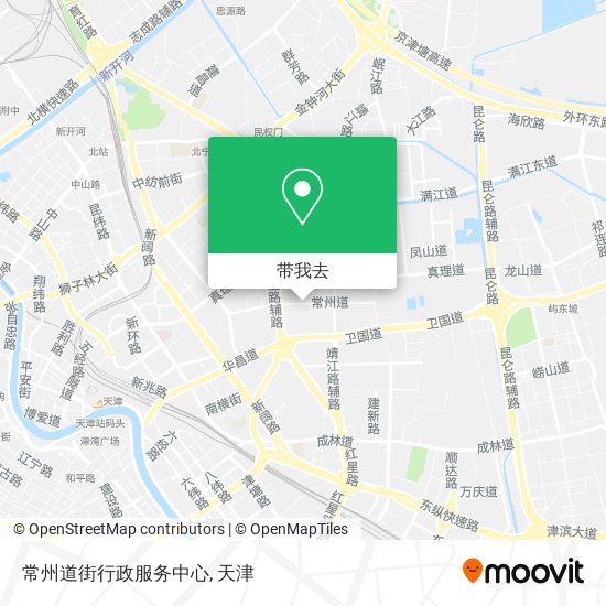 常州道街行政服务中心地图