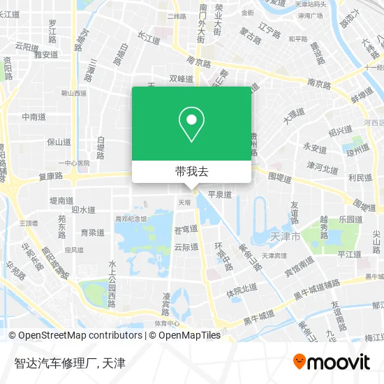 智达汽车修理厂地图