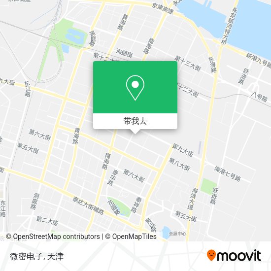 微密电子地图
