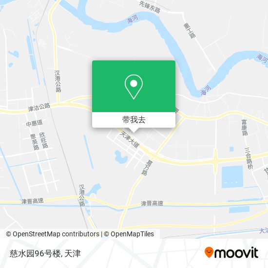 慈水园96号楼地图