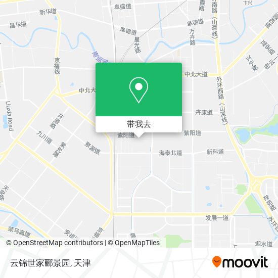 云锦世家郦景园地图