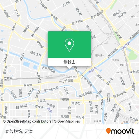 春芳旅馆地图