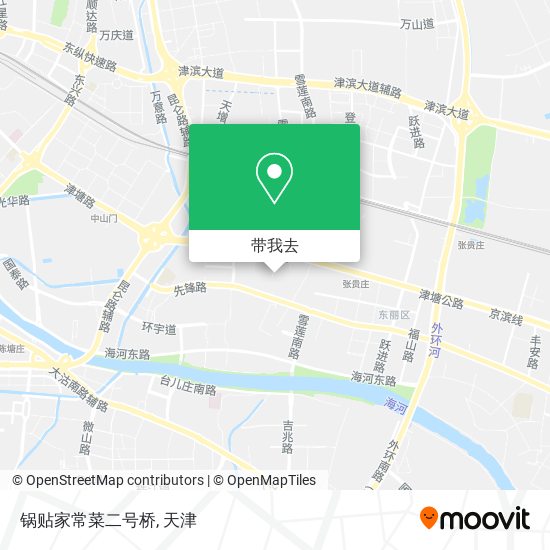 锅贴家常菜二号桥地图
