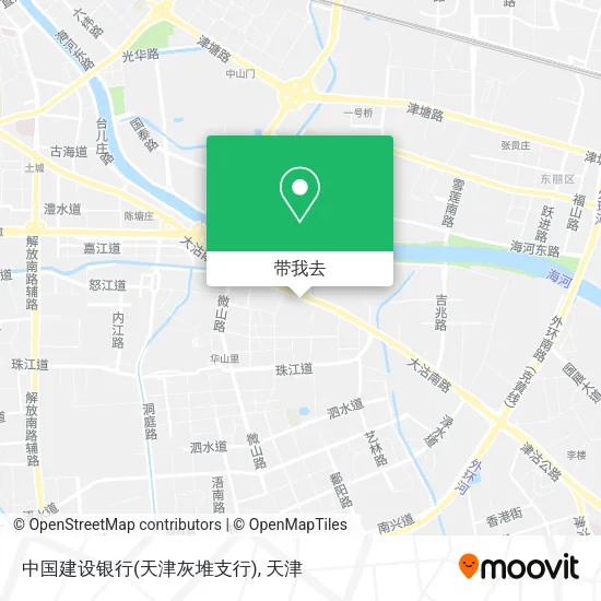 中国建设银行(天津灰堆支行)地图