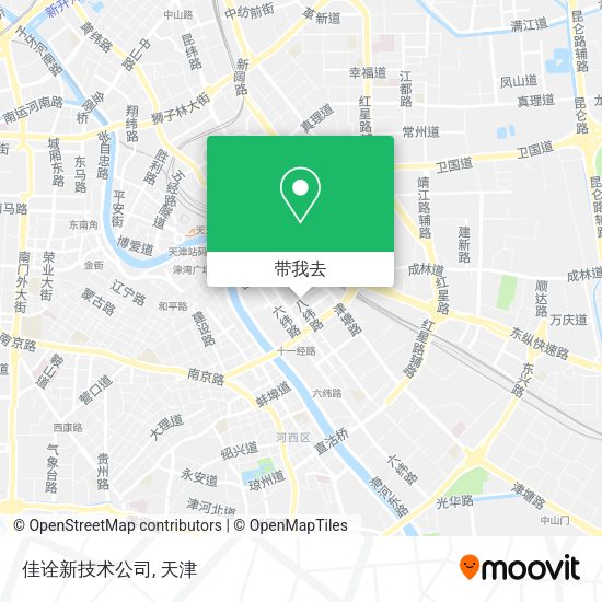 佳诠新技术公司地图