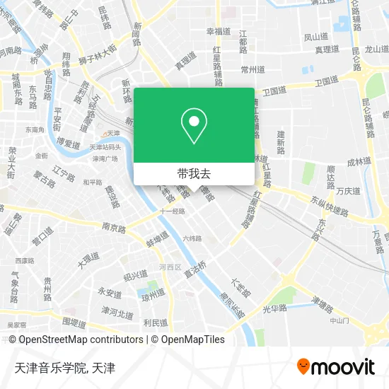天津音乐学院地图