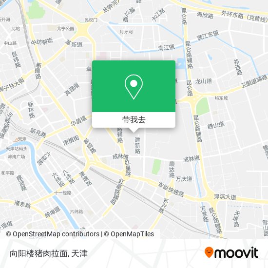 向阳楼猪肉拉面地图