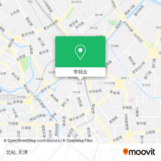 北站地图