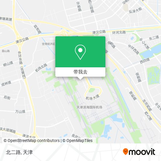 北二路地图