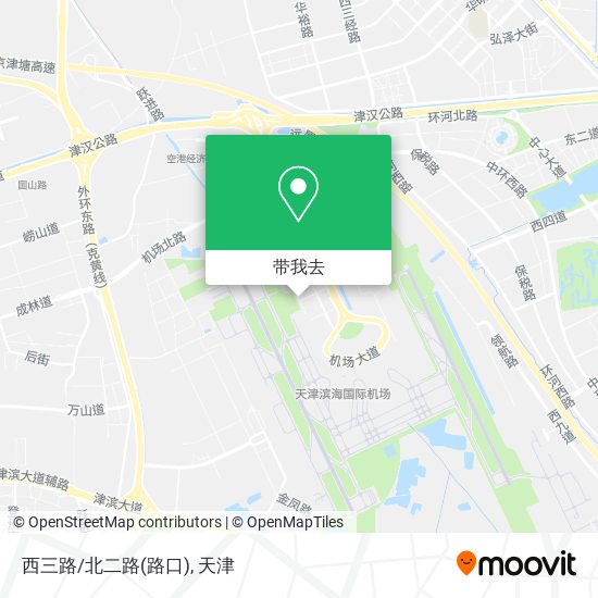 西三路/北二路(路口)地图