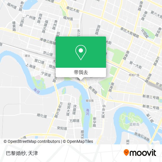巴黎婚纱地图