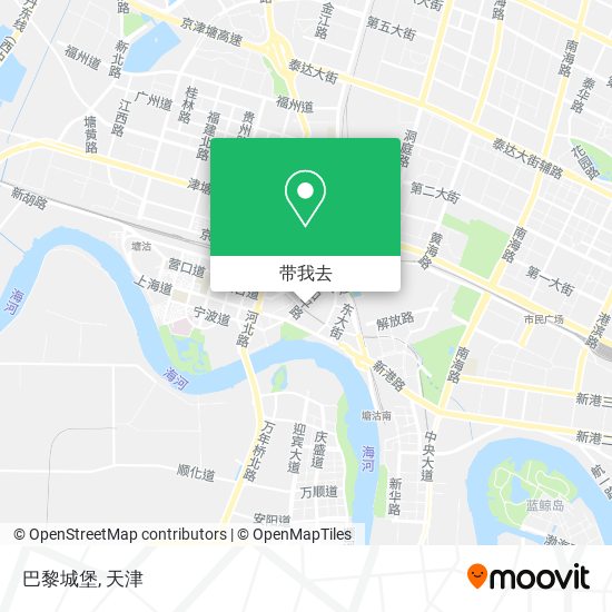 巴黎城堡地图