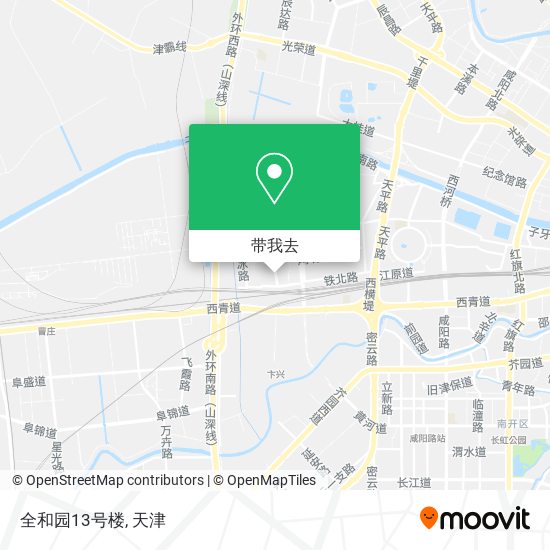全和园13号楼地图