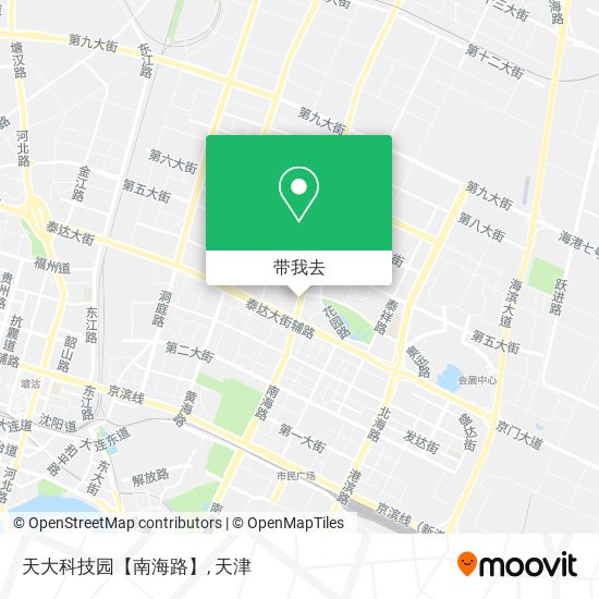 天大科技园【南海路】地图