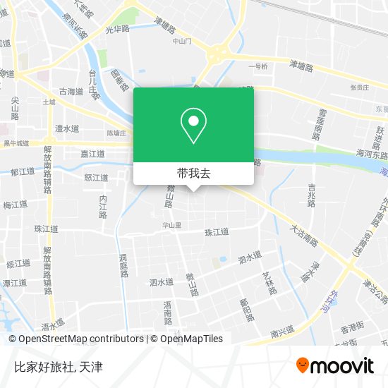 比家好旅社地图
