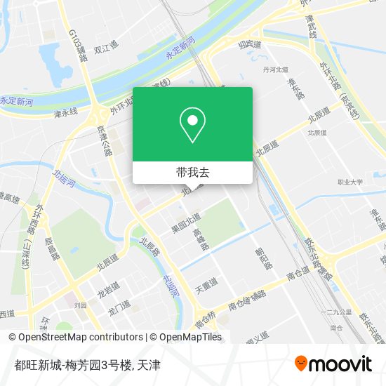 都旺新城-梅芳园3号楼地图