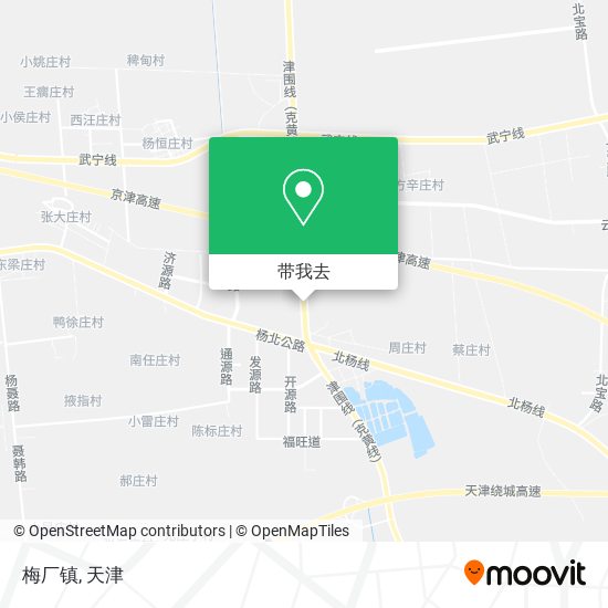 梅厂镇地图