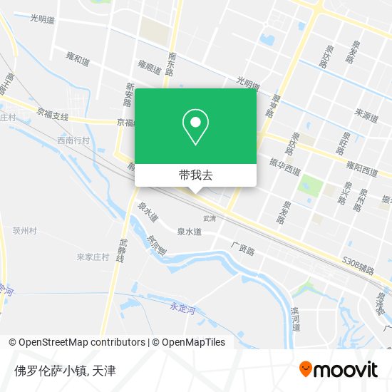佛罗伦萨小镇地图