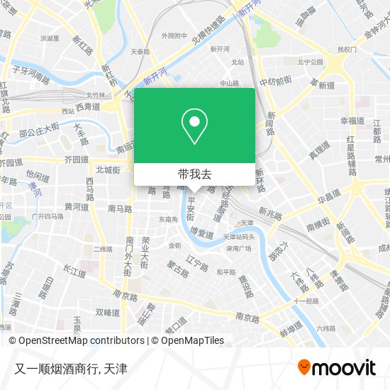 又一顺烟酒商行地图