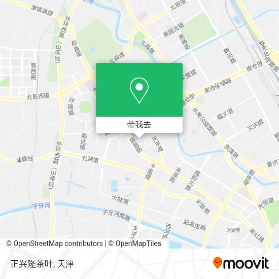 正兴隆茶叶地图