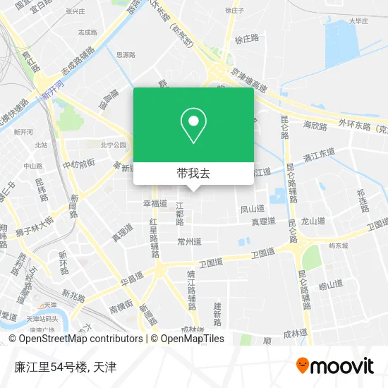 廉江里54号楼地图