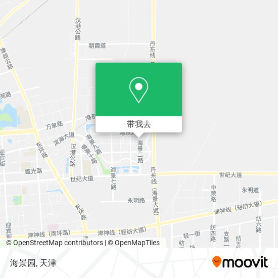 海景园地图