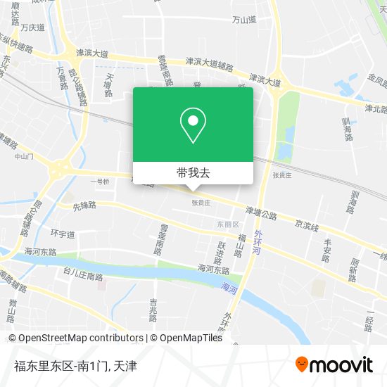 福东里东区-南1门地图