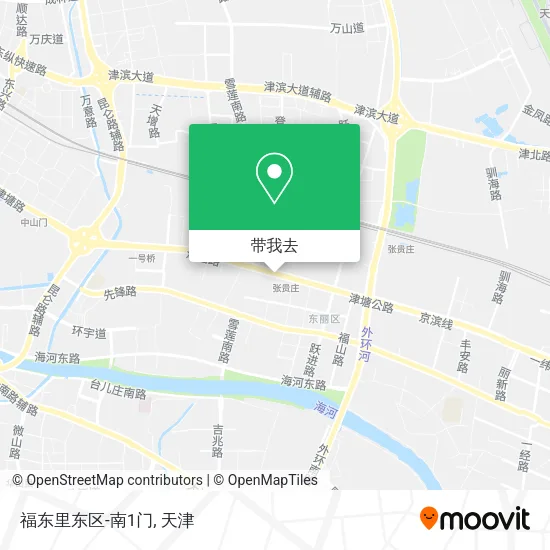 福东里东区-南1门地图
