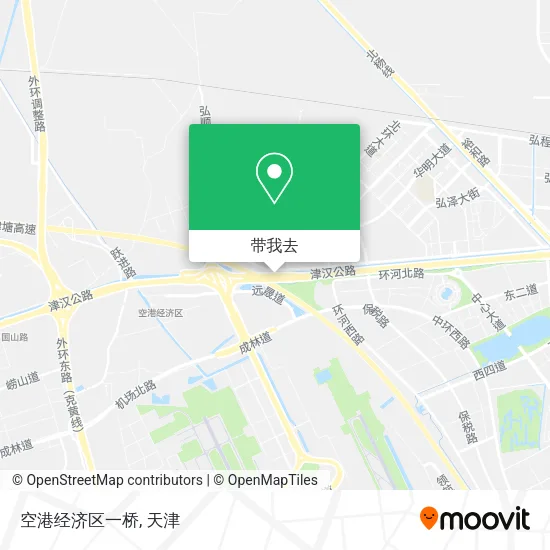 空港经济区一桥地图