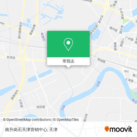 南升岗石天津营销中心地图