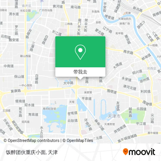 饭醉团伙重庆小面地图