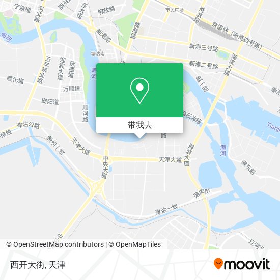 西开大街地图