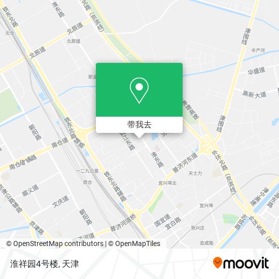 淮祥园4号楼地图