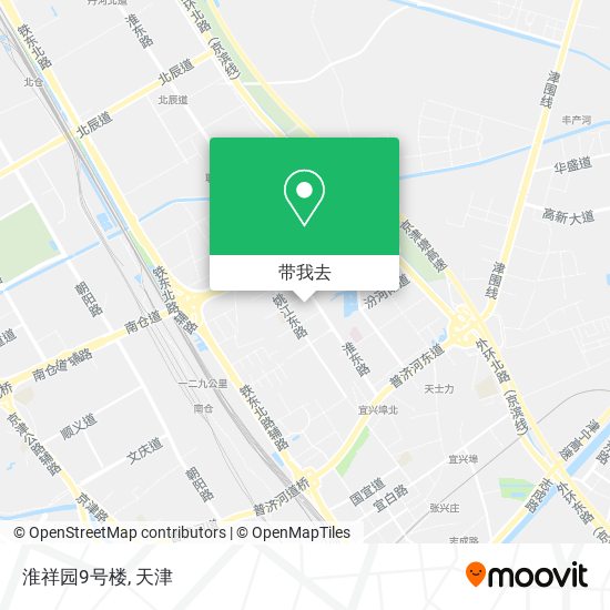淮祥园9号楼地图