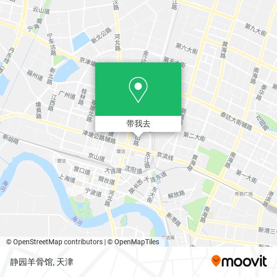 静园羊骨馆地图