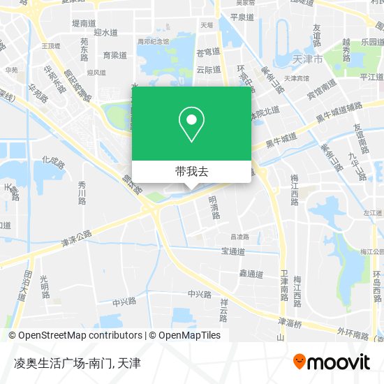 凌奥生活广场-南门地图