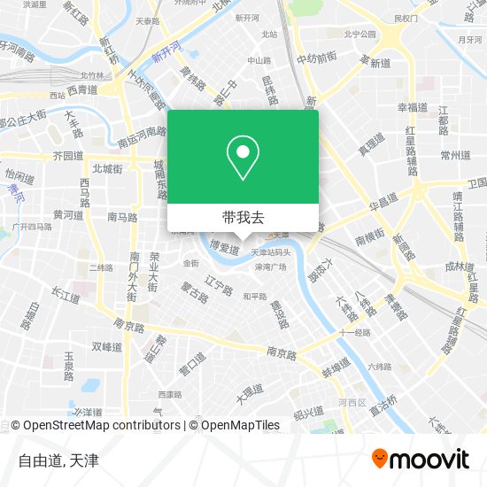 自由道地图