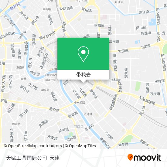 天赋工具国际公司地图