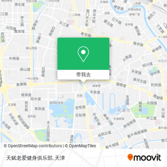 天赋老爱健身俱乐部地图